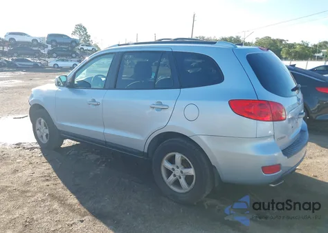 2007 Hyundai Santa Fe Gls z USA, uszkodzony, nr VIN 5NMSG13D37H106574